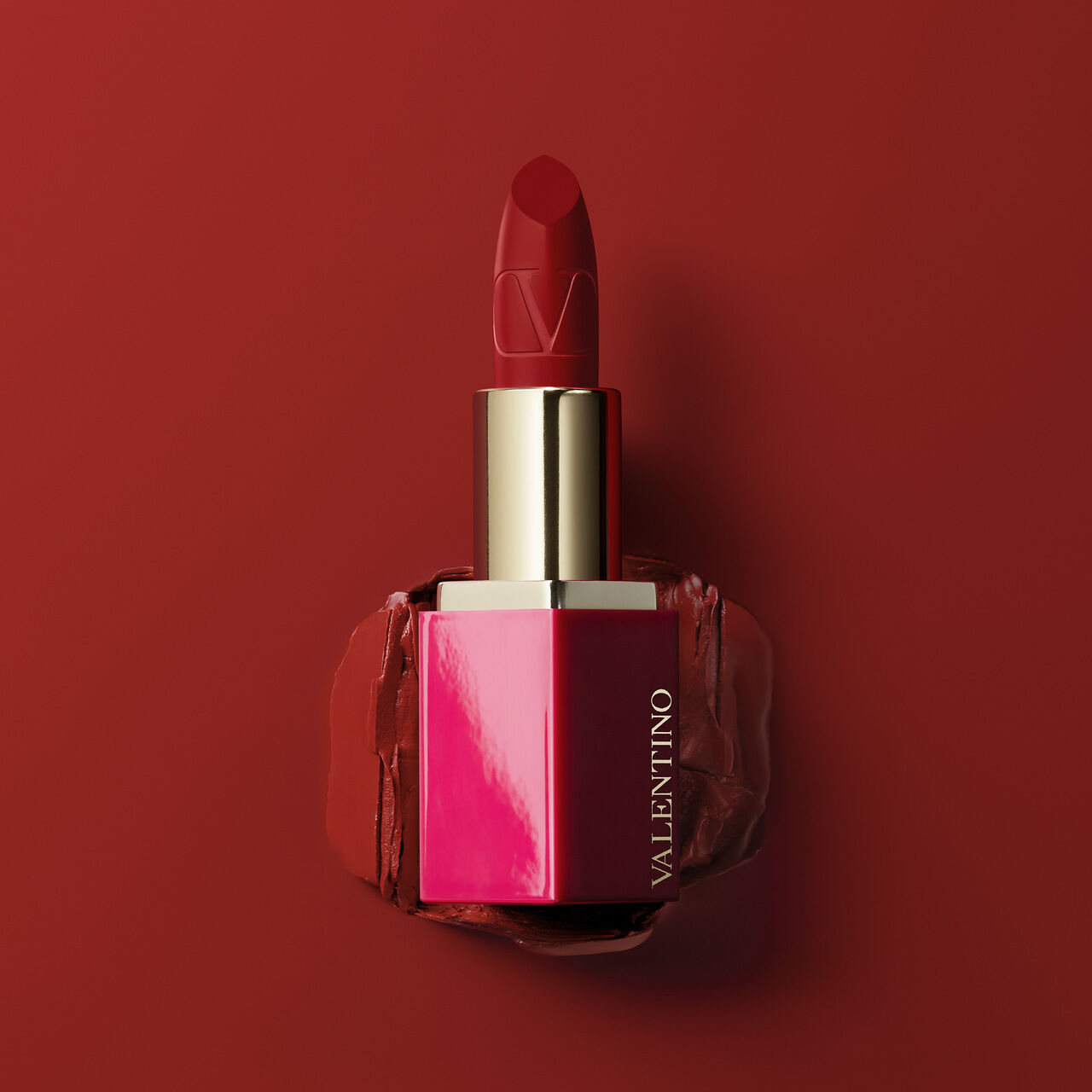 Go-Clutch Nude & Rosso Minirosso for Beauty | Valentino Beauty