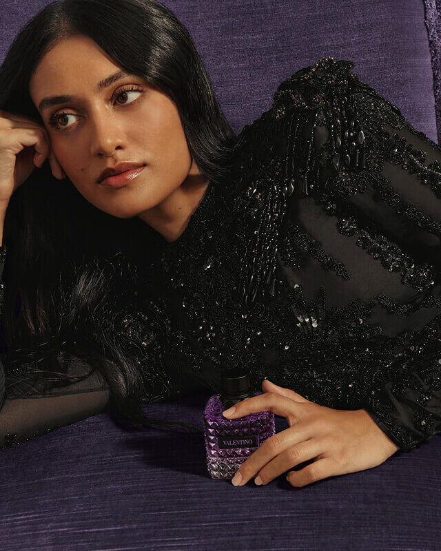 BIR Donna Purple Hero Banner with Model