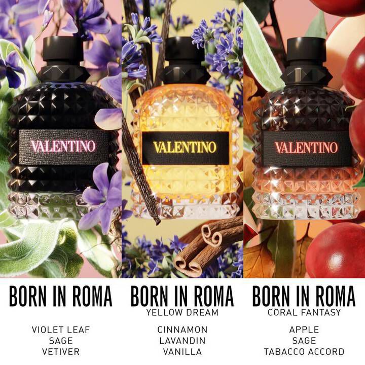 BORN IN ROMA UOMO CORAL FANTASY