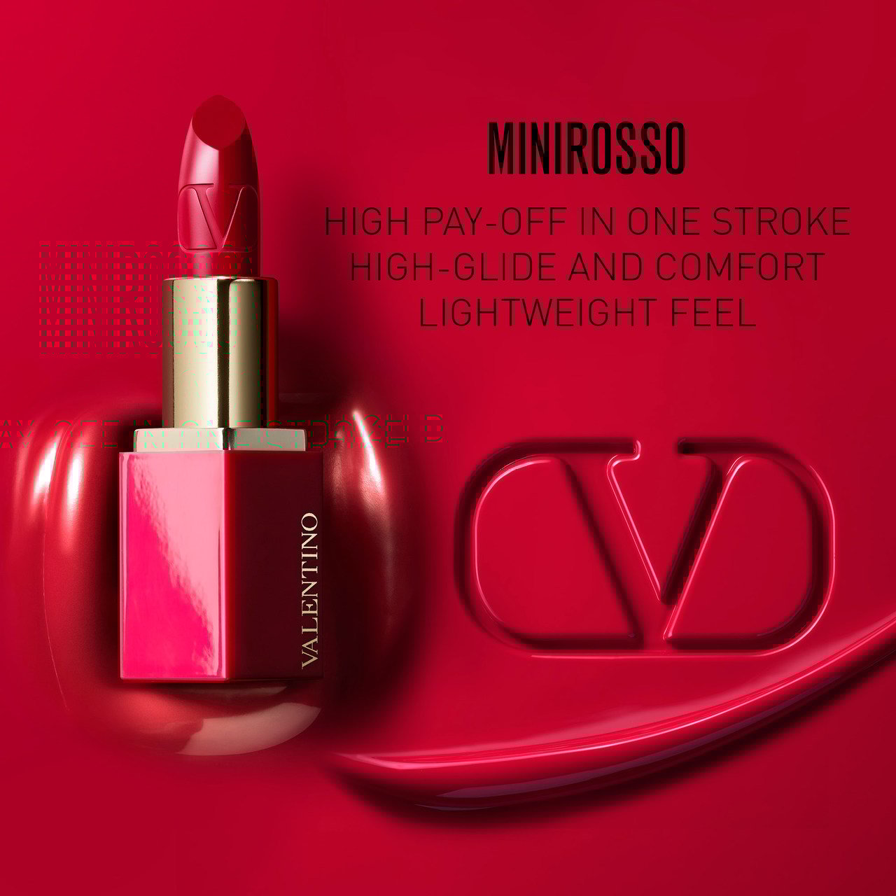 Rosso Valentino: Luminous Satin Velvet Matte Midi Lipstick
